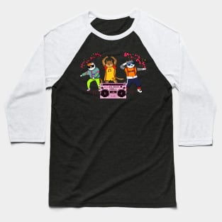 Dancing cats Baseball T-Shirt